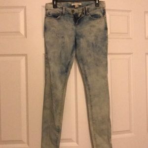 Light faded wash jean